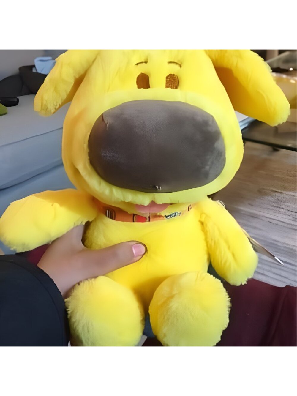 Disney and Pixar Up Plush Dug Toy, 10-inch Dog Stuffed Animal Inspired by